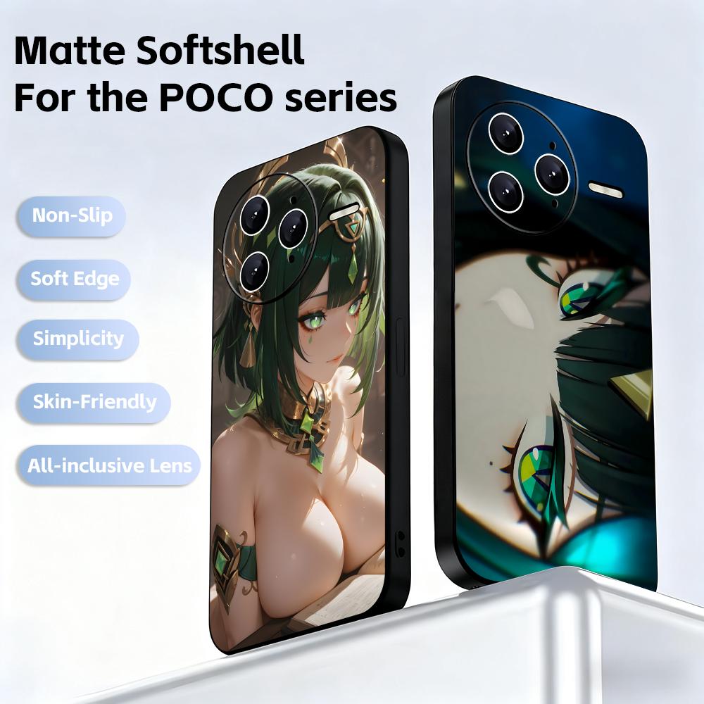 Xiaomi Poco X6 - genshin impact Nefer Phone Case For