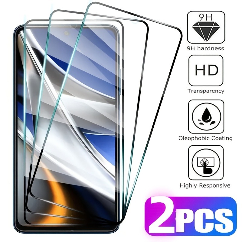 Oppo Reno 12 - 2Packs Full Cover Tempered Glass Screen