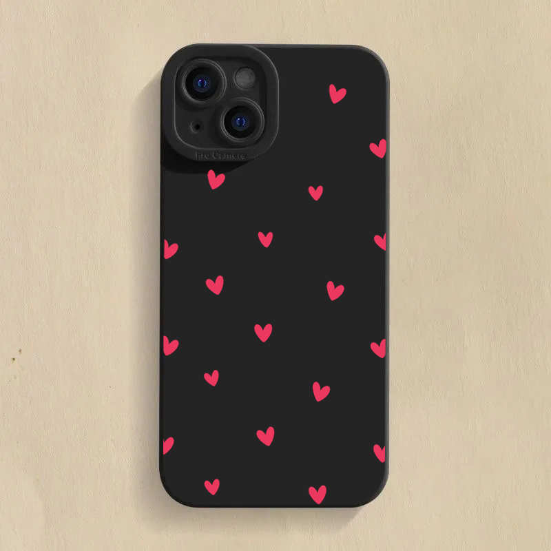 Black Love Heart Protector Pho - Samsung Galaxy S24 ulasan dan harga