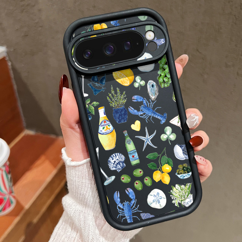 Ocean Whale Patterned TPU Phon - Google Pixel 9 ulasan dan harga