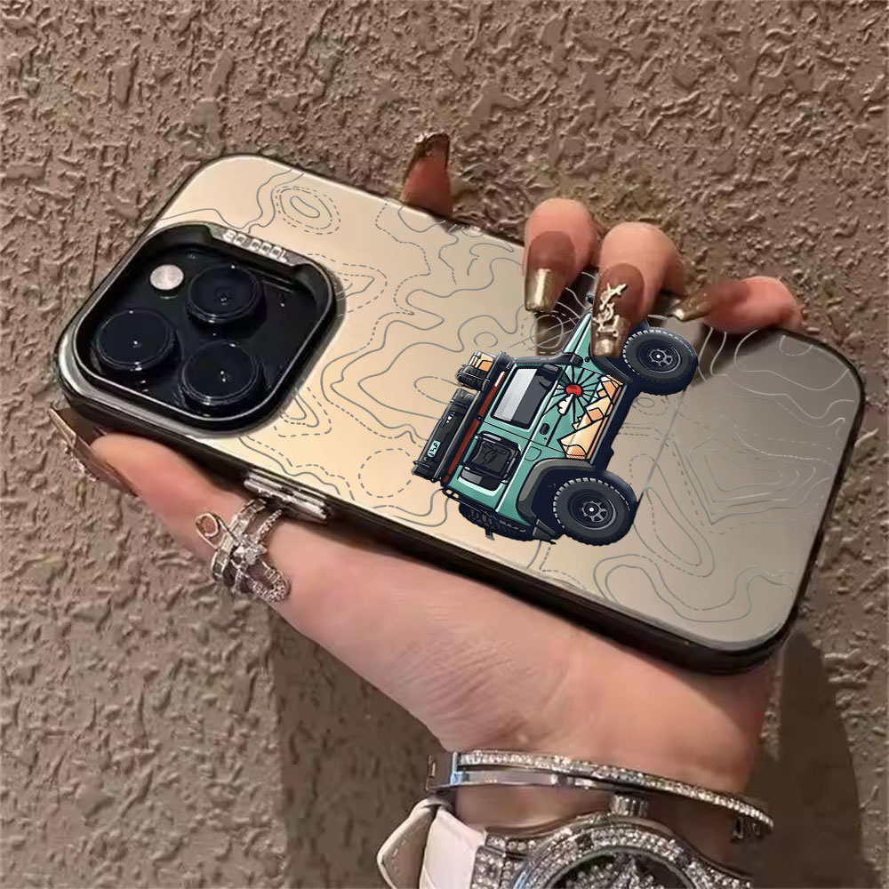 Simple Car Pattern Phone Case  - Apple Iphone 15 ulasan dan harga