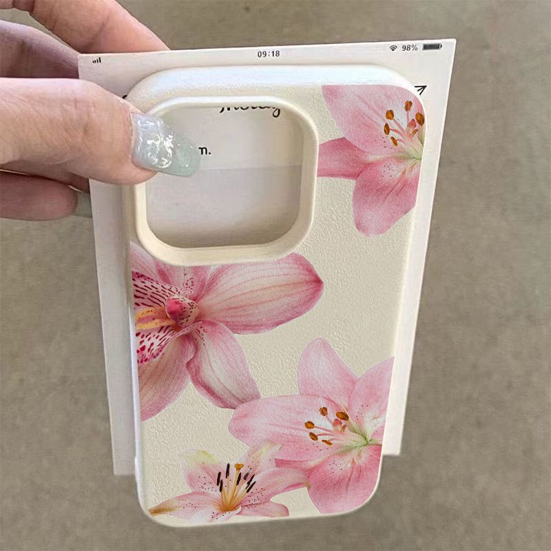 Pink Lily Lychee Texture Phone - Samsung Galaxy S24 ulasan dan harga