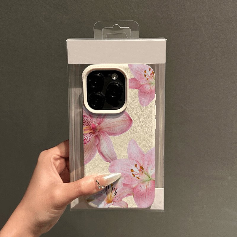 Pink Lily Lychee Texture Phone - Samsung Galaxy S24 ulasan dan harga