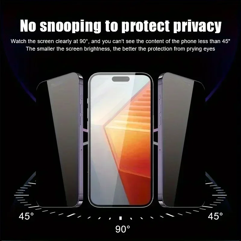 5PCS Privacy Screen Protector  - Vivo Y28 ulasan dan harga